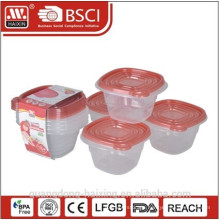 Plastic Microwave Food Container (4pcs) 0.5